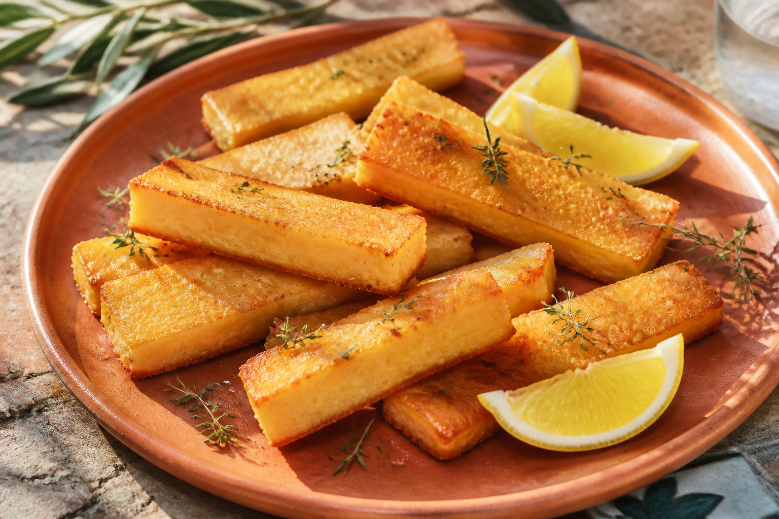 Panisse niçoise croustillante facile